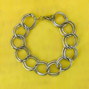 Silver Chain Link Bracelet